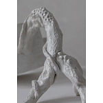 Скульптура «Окаменелый рост», Белый объект варинант исполнения - 3 | Loft Concept в Екатеринбурге