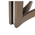 Столик журнальный с круглой мраморной столешницей Unique Stone Design варинант исполнения - 6 | Loft Concept в Екатеринбурге