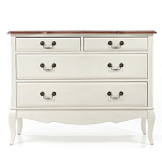 Комод с 4-мя большими ящиками из массива берёзы Interiors Romance варинант исполнения - 1 | Loft Concept в Екатеринбурге