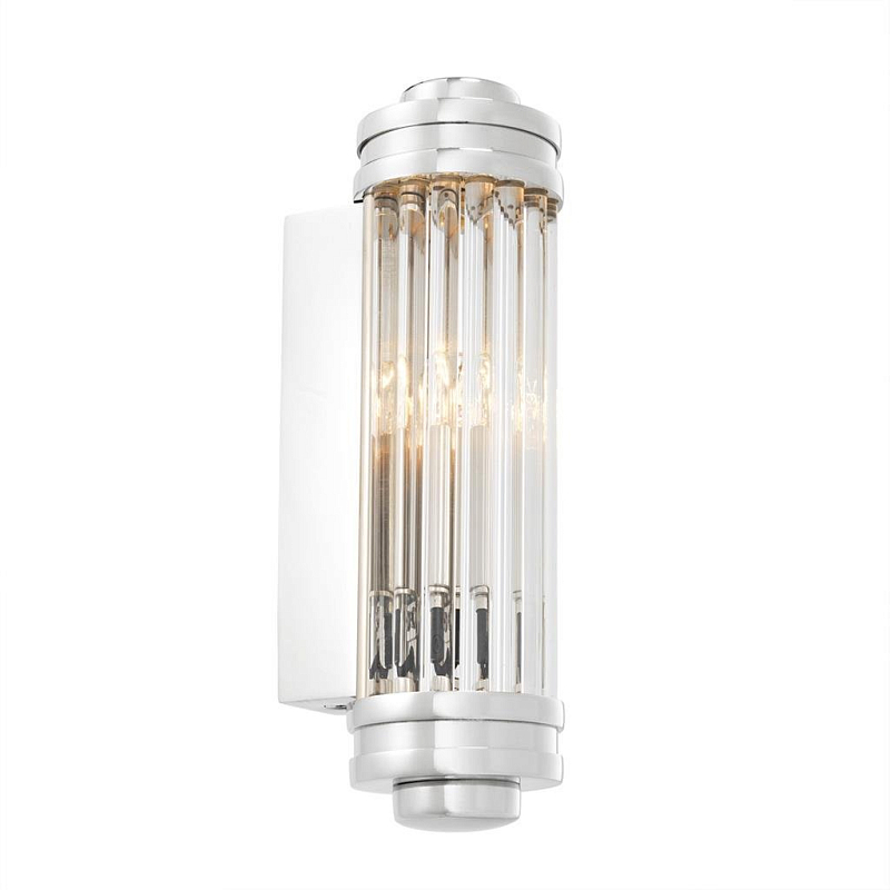 Бра Wall Lamp Gascogne XS Nickel Никель Прозрачное Стекло Бра Wall Lamp Gascogne XS Nickel Никель Прозрачное Стекло в Екатеринбурге | Loft Concept