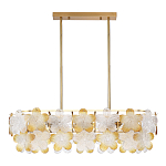 Люстра овальная с цветочными мотивами Light Floral Glow варинант исполнения - 3 | Loft Concept в Екатеринбурге