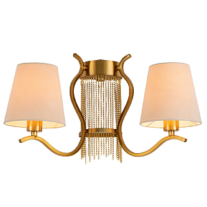 Бра с абажурами из велюровой ткани Gracy