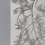 Панно Сосна варинант исполнения - 2 | Loft Concept в Екатеринбурге