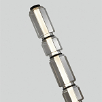 Торшер с дымчатым плафоном Jarrty варинант исполнения - 2 | Loft Concept в Екатеринбурге