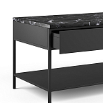 ТВ-тумба с мраморной столешницей Vayo Marble TV Stand варинант исполнения - 4 | Loft Concept в Екатеринбурге