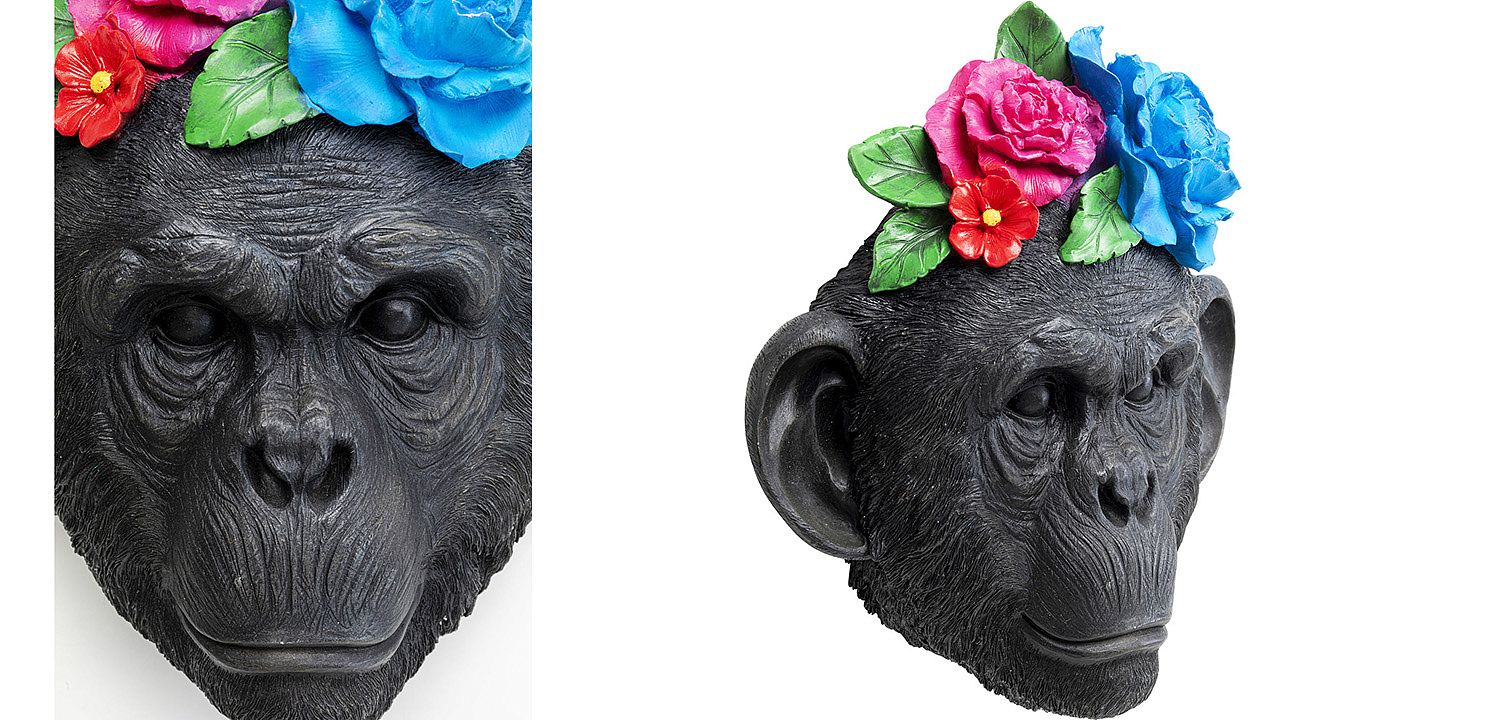 Статуэтка Monkey and Flowers - Loft-Concept в Екатеринбурге
