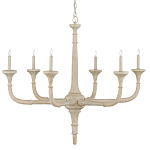 Люстра из дерева в форме подсвечника Coastal Aesthetics варинант исполнения - 1 | Loft Concept в Екатеринбурге