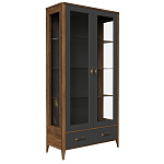 Витрина стеклянная из массива бука Tasteful Furniture варинант исполнения - 1 | Loft Concept в Екатеринбурге