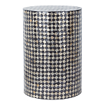 Столик круглый с инкрустацией Joellet варинант исполнения - 1 | Loft Concept в Екатеринбурге