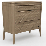 Комод из массива дуба с 3-мя ящиками Tasteful Furniture варинант исполнения - 1 | Loft Concept в Екатеринбурге