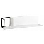 Полка навесная белая открытая Strict Lines  варинант исполнения - 2 | Loft Concept в Екатеринбурге