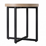 Стол журнальный круглый в стиле лофт Urban Style Space 2 варинант исполнения - 2 | Loft Concept в Екатеринбурге