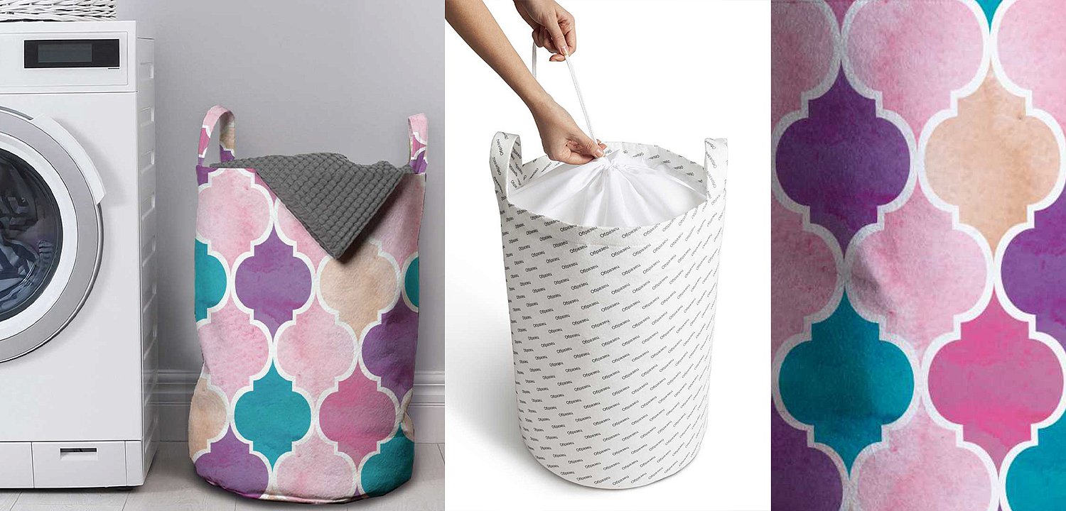 Корзина Purple Ornament Basket Корзина Purple Ornament Basket - Loft-Concept в Екатеринбурге