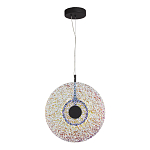 Подвесной светильник из фактурного двойного стекла Heterochromia варинант исполнения - 1 | Loft Concept в Екатеринбурге