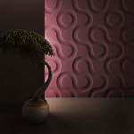 Гипсовая 3D Панель M-25 варинант исполнения - 2 | Loft Concept в Екатеринбурге