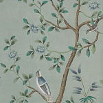 Обои ручная роспись Nordic Garden Ullswater варинант исполнения - 3 | Loft Concept в Екатеринбурге