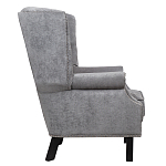 Кресло Charlie Armchair grey velour варинант исполнения - 2 | Loft Concept в Екатеринбурге