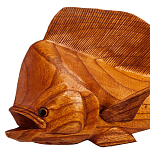 Статуэтка деревянная в виде рыбы Fish of the World варинант исполнения - 2 | Loft Concept в Екатеринбурге