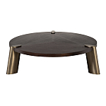 Стол журнальный низкий Dominant темный орех варинант исполнения - 1 | Loft Concept в Екатеринбурге
