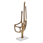 Аксессуар современный Абстракция Abstract Sculpture Brass варинант исполнения - 2 | Loft Concept в Екатеринбурге
