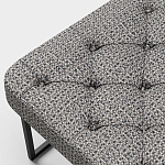 Мебельная ткань Шенилл серый цвет 142 см T4-46 варинант исполнения - 10 | Loft Concept в Екатеринбурге