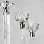 Люстра с 8-ю лампами и гранеными стеклянными плафонами Prism Gala варинант исполнения - 5 | Loft Concept в Екатеринбурге