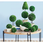 Декоративный искусственное растение Single boxwood варинант исполнения - 4 | Loft Concept в Екатеринбурге