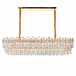 Люстра овальная с хрустальными подвесками Gorgeous Crystal Light варинант исполнения - 3 | Loft Concept в Екатеринбурге