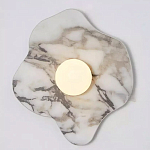 Бра с основанием волнистой формы Shaw Marble Lighting варинант исполнения - 1 | Loft Concept в Екатеринбурге