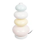 Настольная лампа из стеклянных сфер в пастельных тонах Высота 40 см Pastel Lunaria варинант исполнения - 2 | Loft Concept в Екатеринбурге