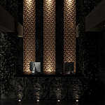 Гипсовая 3D панель с принтографией PM-43 варинант исполнения - 1 | Loft Concept в Екатеринбурге