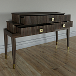 Премиальная Консоль с тремя ящиками Elsa Dreams Walnut варинант исполнения - 2 | Loft Concept в Екатеринбурге