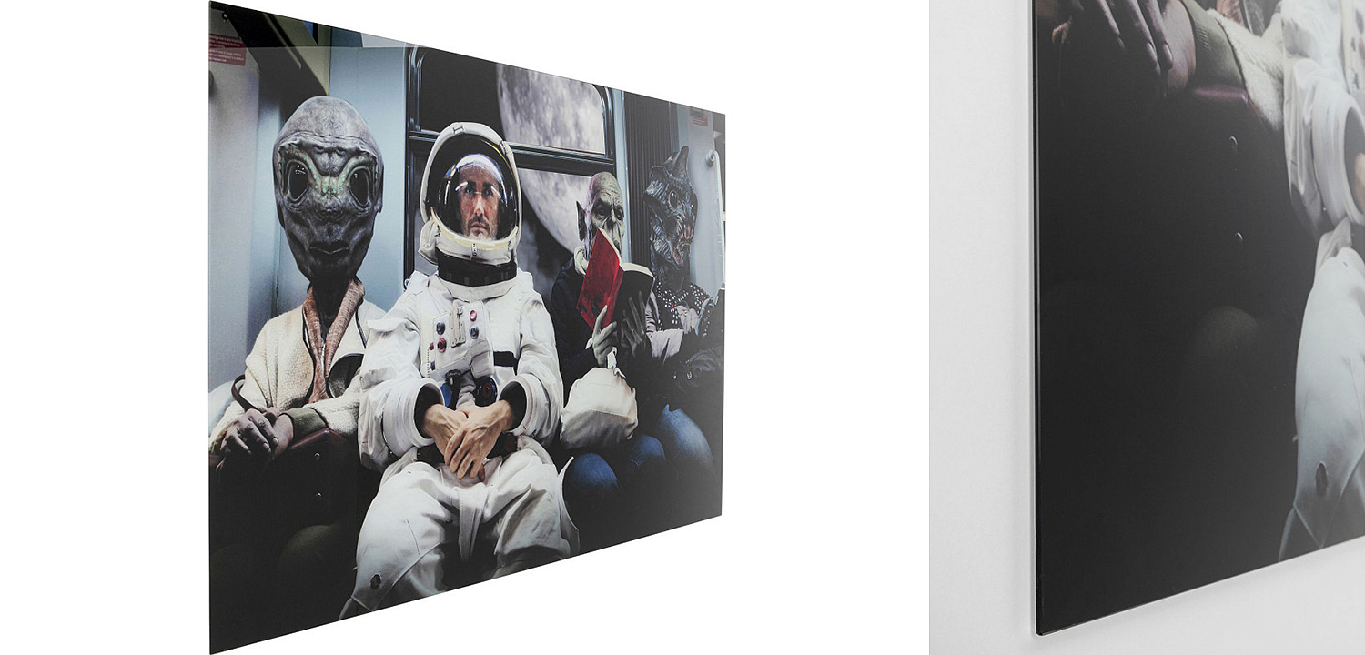 Картина Aliens painting  - Loft-Concept в Екатеринбурге