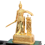 Настольный письменный набор из малахита и долерита Leader Organizer варинант исполнения - 3 | Loft Concept в Екатеринбурге