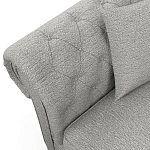 Мебельная ткань Шенилл серый цвет 138 см T4-29 варинант исполнения - 8 | Loft Concept в Екатеринбурге