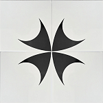 Дизайнерская плитка с узором Комета варинант исполнения - 1 | Loft Concept в Екатеринбурге