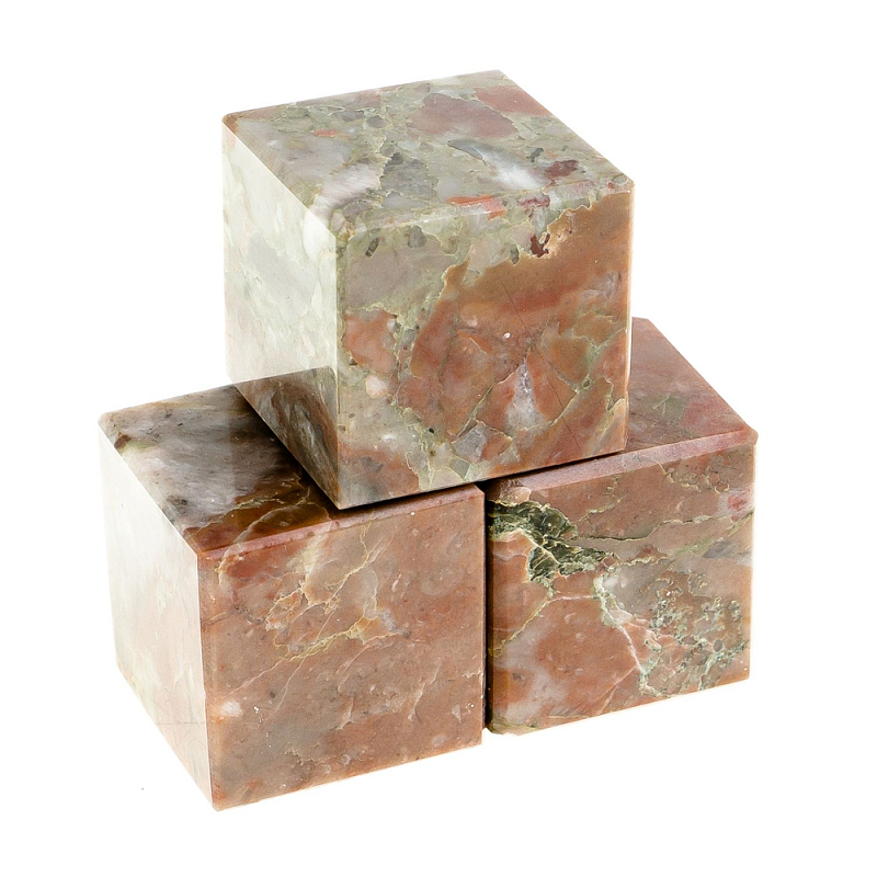 Камни для охлаждения виски из натурального камня креноид Natural Stone Cube Креноид в Екатеринбурге | Loft Concept 