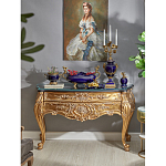 Чаша темно-синяя фарфоровая с бронзовыми ручками в виде ангелов Eden Garden варинант исполнения - 5 | Loft Concept в Екатеринбурге