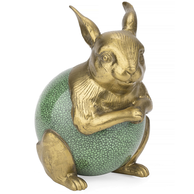 Фигурка A rabbit in a shell Золотой Зеленый Фигурка A rabbit in a shell Золотой Зеленый в Екатеринбурге | Loft Concept
