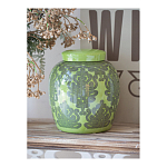 Банка с крышкой Porcelain Malachite Jar варинант исполнения - 3 | Loft Concept в Екатеринбурге