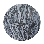 Столик кофейный с столешницей из черного мрамора Compact Black Marble Table варинант исполнения - 4 | Loft Concept в Екатеринбурге