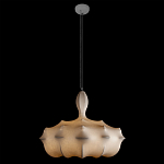 Подвесной светильник с белым фигурным абажуром и мягкими волнистыми краями Cloud Motion  варинант исполнения - 10 | Loft Concept в Екатеринбурге