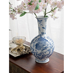 Ваза фарфоровая с синими цветочными мотивами Independence варинант исполнения - 4 | Loft Concept в Екатеринбурге