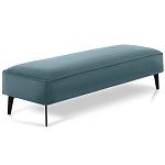 Мягкая банкетка с велюровой обивкой Velours варинант исполнения - 5 | Loft Concept в Екатеринбурге