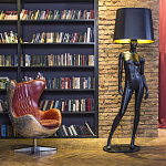 Лампа MANNEQUIN LAMP с абажуром изгибы тела варинант исполнения - 3 | Loft Concept в Екатеринбурге