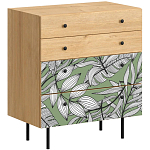 Комод с принтом на ящиках Elise Chest of Drawers варинант исполнения - 3 | Loft Concept в Екатеринбурге