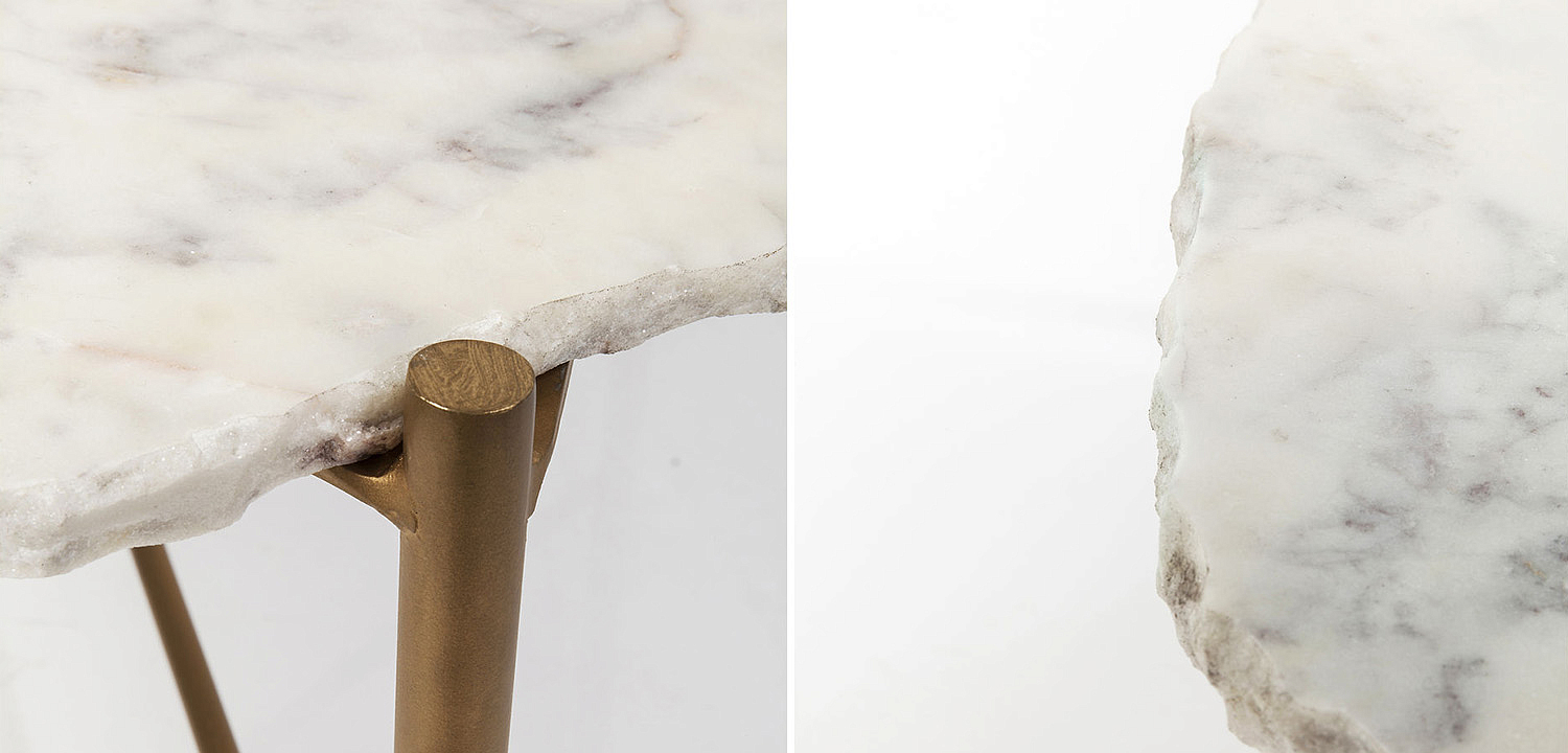 Кофейный стол White Stone - Loft-Concept в Екатеринбурге