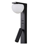 Бра с белым полусферическим плафоном и цилиндрическим поворотным спотом Trumpet Wall Lamp варинант исполнения - 1 | Loft Concept в Екатеринбурге