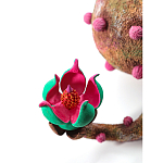 Статуэтка тропический фрукт Pandora Tropical Fruit Fuchsia Green Brown Flower варинант исполнения - 1 | Loft Concept в Екатеринбурге