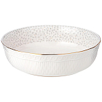 Обеденный сервиз белого цвета из фарфора на 6 персон 23 предмета Floral Charm варинант исполнения - 5 | Loft Concept в Екатеринбурге